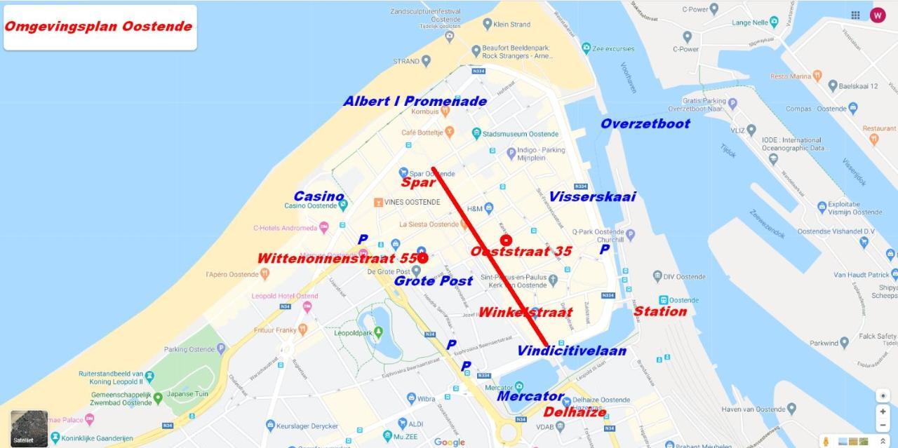Sauvignon Centrum Met Garagestaanplaats * Ostend